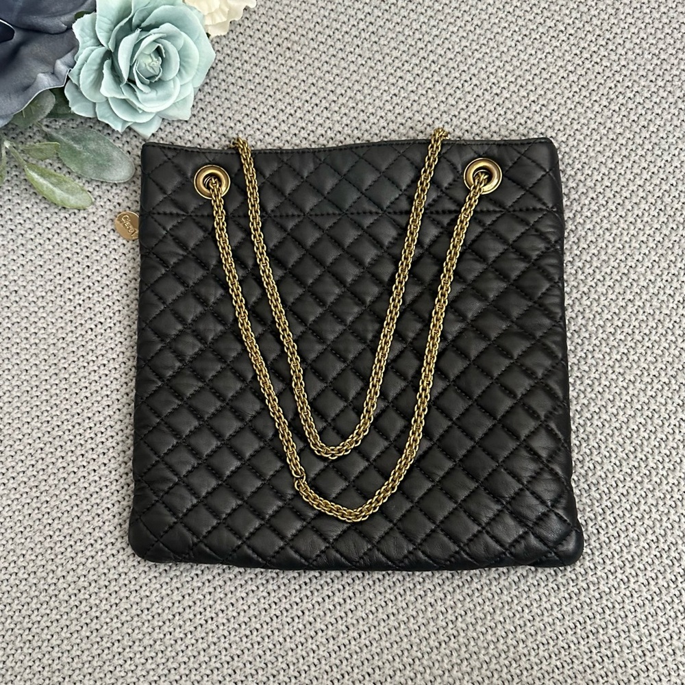 Clare V. Black Quilted Delphine Bag
